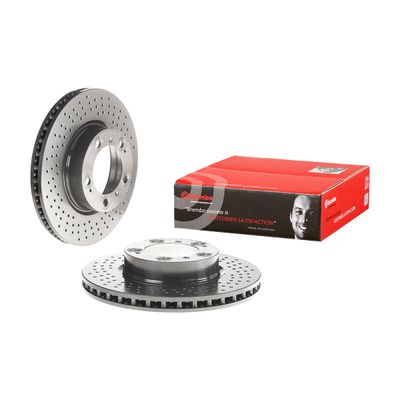 Brembo Front Hc Disc Porsche 911 (97-) 318Mm (V+) **not Handed** | 09.c880.11 | Euro Car Parts - Thumbnail 2