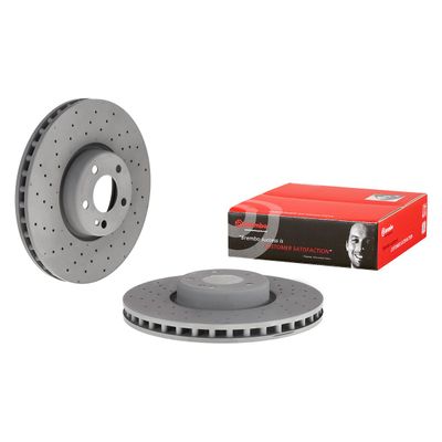 Brembo Front Brake Disc Mercedes C-Class W205 (16-) | 09.d529.23 | Euro Car Parts - Thumbnail 2
