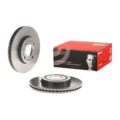 Brembo Front Brake Disc Ford Fiesta Vii (17-) 262Mm (V) | 09.c760.11 | Euro Car Parts - Thumbnail 2