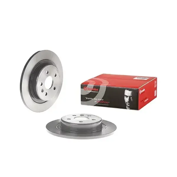 Brembo Rear Brake Disc Astra K (15-) 288Mm (S) | 08.d757.11 | Euro Car Parts - Image 1