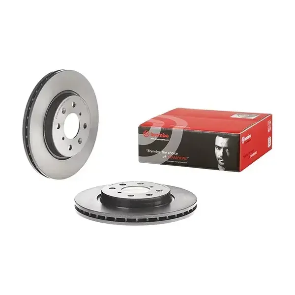 Brembo Front Disc Suzuki Swift (10-) 256Mm (V) *4 + 4 Hole* | 09.c934.11 | Euro Car Parts - Image 1