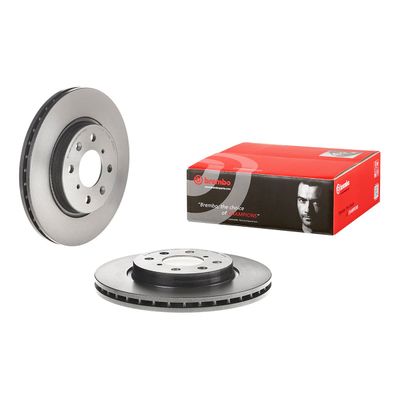 Brembo Front Disc Suzuki Swift (10-) 256Mm (V) *4 + 4 Hole* | 09.c934.11 | Euro Car Parts - Thumbnail 2