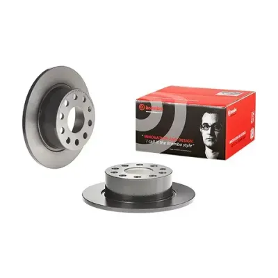 Brembo Rear Brake Disc Skoda Octavia (17 -) 253Mm | 08.d616.11 | Euro Car Parts