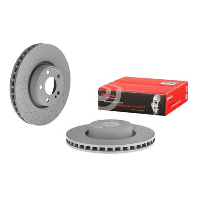 Brembo Front Brake Disc Mercedes C-Class Amg *bonded Disc* | 09.d527.23 | Euro Car Parts - Thumbnail 2