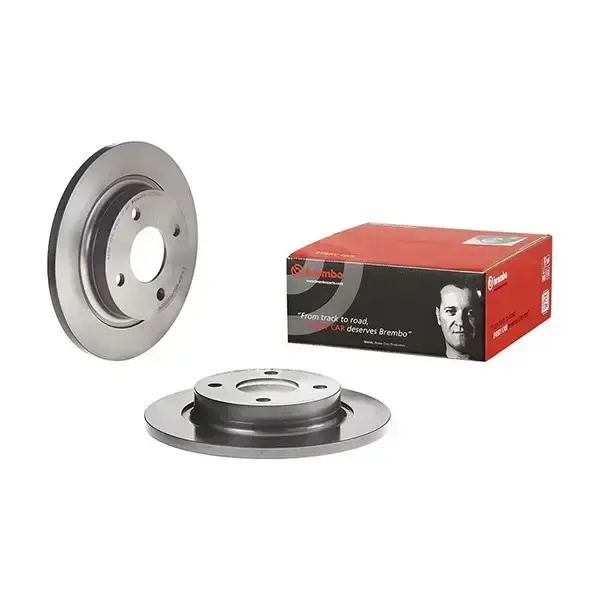 Brembo Rear Brake Disc Ford Fiesta (17 -) | 08.d566.11 | Euro Car Parts - Image 1