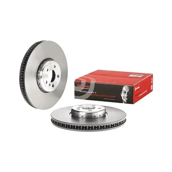 Brembo Right Hand Front Hc Brake Disc Bmw 3/5/6/7/8 X5/x6 (2Pcs Disc) (374Mm) (16-) | 09.d896.13 | Euro Car Parts - Image 1