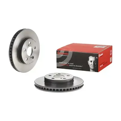 Brembo Front Brake Disc Toyota Prius (15 -) | 09.d510.11 | Euro Car Parts