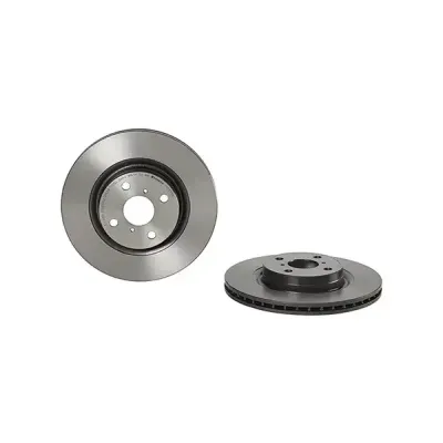 Brembo Front Brake Disc Toyota Yaris (13 -) | 09.d573.11 | Euro Car Parts