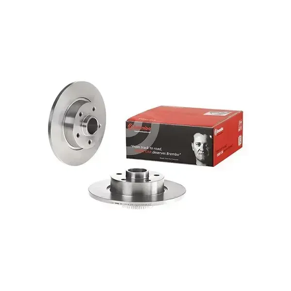 Brembo Rear Disc Vivaro / Trafic Iii (14-) 280Mm (S) *with Brg & Ring* | 08.c647.17 | Euro Car Parts - Image 1