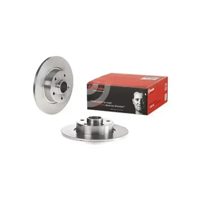 Brembo Rear Disc Vivaro / Trafic Iii (14-) 280Mm (S) *with Brg & Ring* | 08.c647.17 | Euro Car Parts