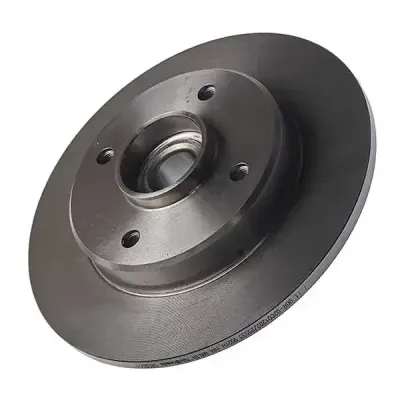 Brembo Rear Brake Disc Vauxhall Crossland X (17 -) *with Brg & Ring* | 08.d205.17 | Euro Car Parts