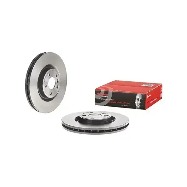 Brembo Front Brake Disc Jaguar Xe / Xf (15-) 325Mm (V) (15.8 Bolt/hole) | 09.d749.11 | Euro Car Parts - Image 1