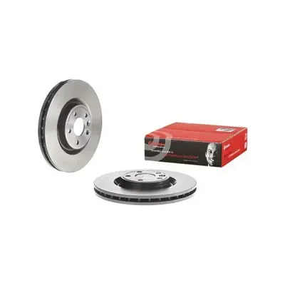 Brembo Front Brake Disc Jaguar Xe / Xf (15-) 325Mm (V) (15.8 Bolt/hole) | 09.d749.11 | Euro Car Parts