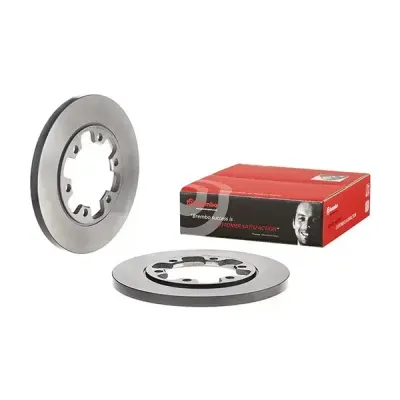 Brembo Rear Discs 308Mm Transit 2014 - Rwd Twin Wheel | 08.c540.11 | Euro Car Parts