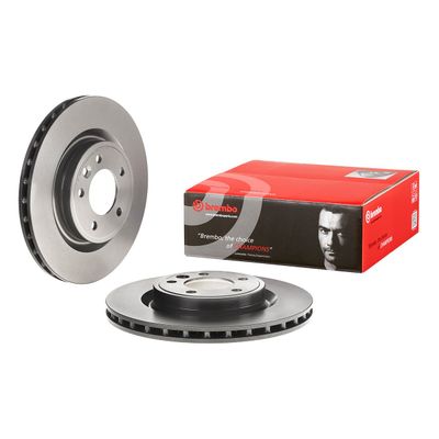 Brembo Rear Brake Disc Lr Discovery (16-) Rr/sport (12-) 325Mm (V) | 09.c515.11 | Euro Car Parts - Thumbnail 2