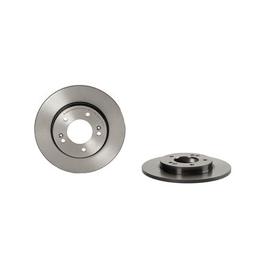 Brembo Rear Brake Disc Hyundai I30 (272Mm) (16 -) | 08.d627.11 | Euro Car Parts - Thumbnail 2