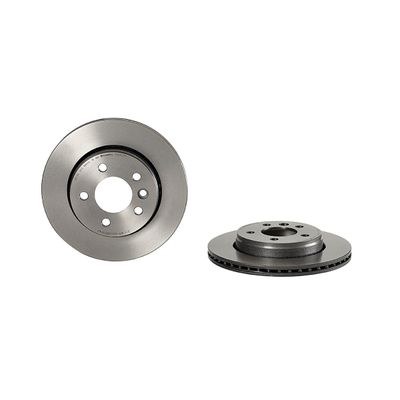 Brembo Rear Brake Disc Volkswagen Amarok (16 -) | 09.d422.11 | Euro Car Parts - Thumbnail 2