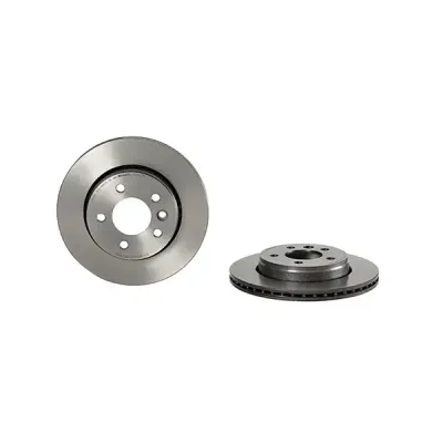 Brembo Rear Brake Disc Volkswagen Amarok (16 -) | 09.d422.11 | Euro Car Parts