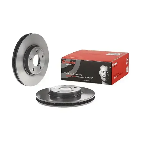 Brembo Front Brake Disc Ford Focus (282Mm) (18 -) | 09.c990.21 | Euro Car Parts - Image 1