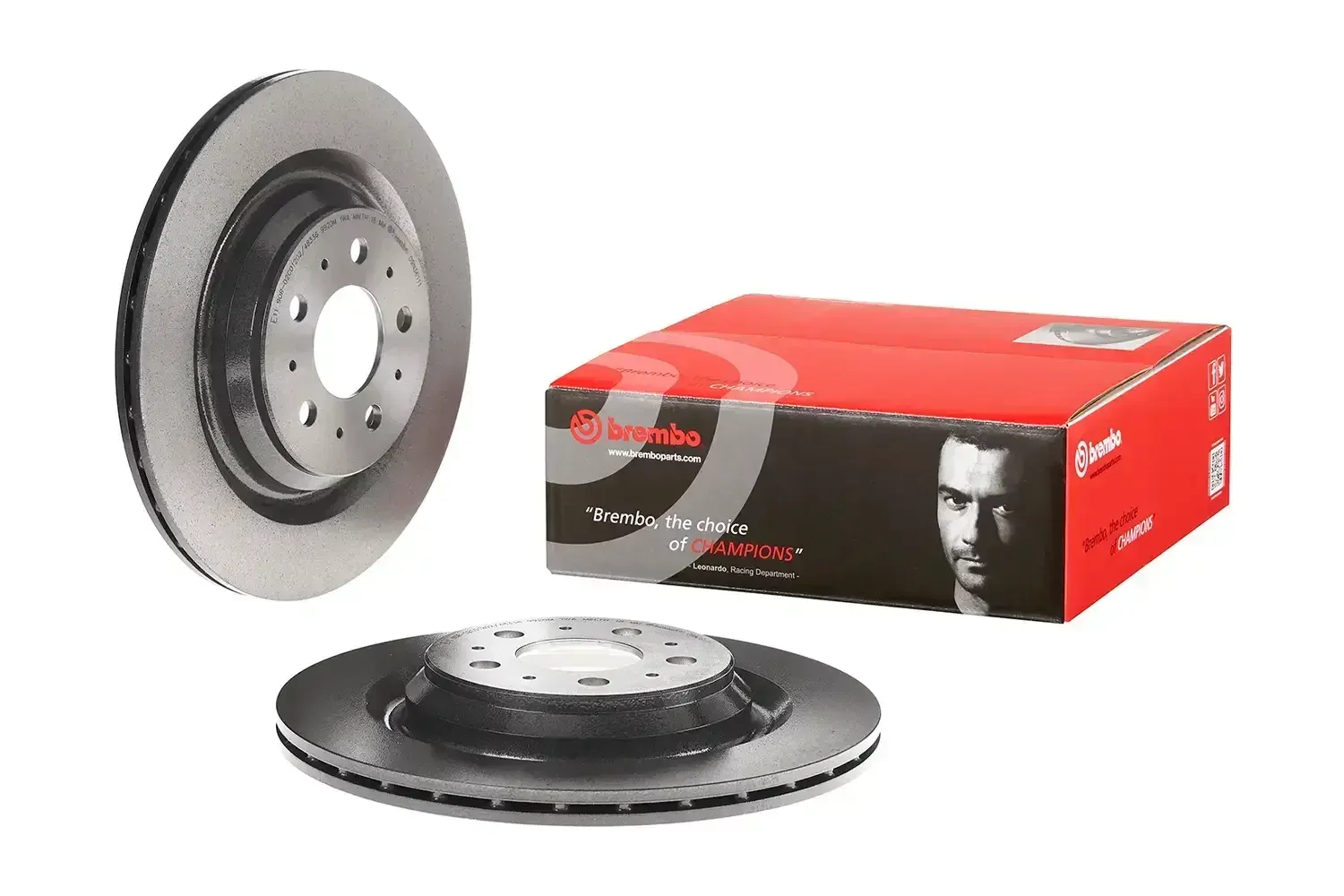 Brembo Rear Brake Disc Tesla Model 3 (335Mm) (17-) | 09.n361.11 | Euro Car Parts - Image 1