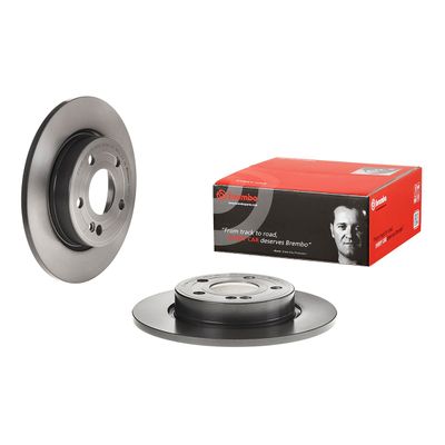 Brembo Rear Disc Mercedes A / B - Class Cla (18-) 276Mm (S) | 08.d758.11 | Euro Car Parts - Thumbnail 2