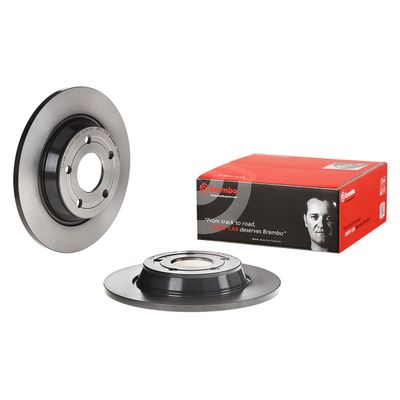 Brembo Rear Brake Disc Ford Focus (18 -) 271Mm | 08.d864.11 | Euro Car Parts - Thumbnail 2