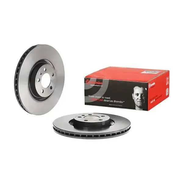 Brembo Front Brake Disc Audi A1 Sportsback (Hc) (312Mm) (18-) | 09.d974.11 | Euro Car Parts - Image 1