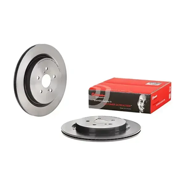 Brembo Rear Hc Brake Disc Lexus Rx (15-) (V) *338Mm* | 09.e031.11 | Euro Car Parts - Image 1