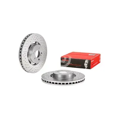Brembo Front Brake Disc Mercedes C63Amg 204 (Oe) *360Mm Disc* | 09.a945.33 | Euro Car Parts