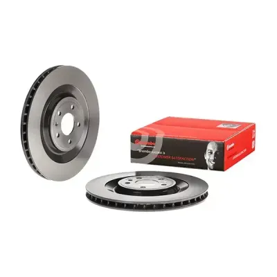 Brembo L/r Rear Brake Disc Macan Turbo - Red Caliper | 09.d940.11 | Euro Car Parts