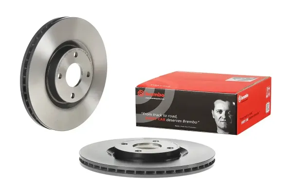 Brembo Front Brake Disc Ford Ecosport (13-) **300Mm** | 09.d050.11 | Euro Car Parts