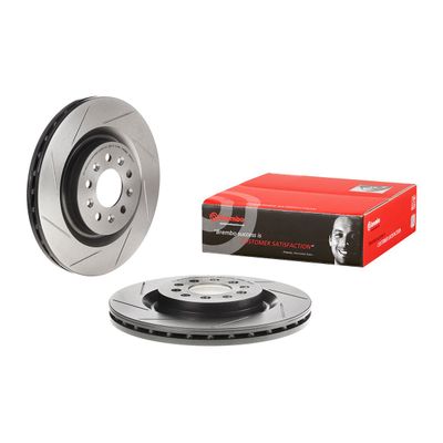 Brembo Rear Hc Disc Aston Martin Db9/vantage (04-) 330Mm (V) *single* | 09.8781.21 | Euro Car Parts - Thumbnail 2