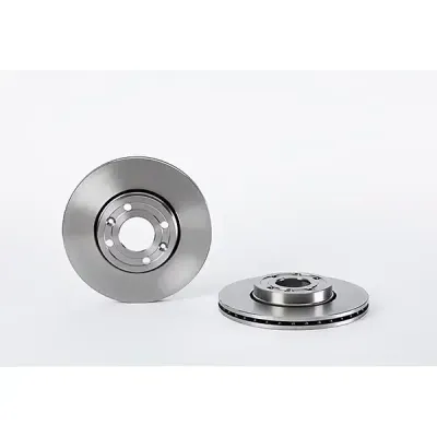 Brembo Front Disc Micra Iii (03-) Clio / Megane Ii 260Mm (V) | 09.9078.10 | Euro Car Parts