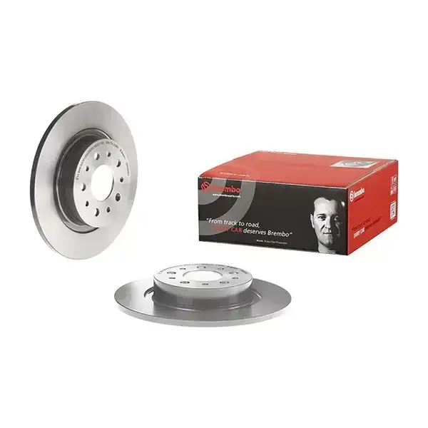 Brembo Rear Brake Discs Fiat 500 264Mm 2012- | 08.9460.61 | Euro Car Parts - Image 1