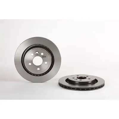 Brembo Rear Brake Disc 302Mm Volvo S80 V70 Xc70 (06-) (V) | 09.9587.11 | Euro Car Parts