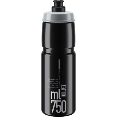 Elite Jet Water Bottle - Black, 750ml - Thumbnail 2