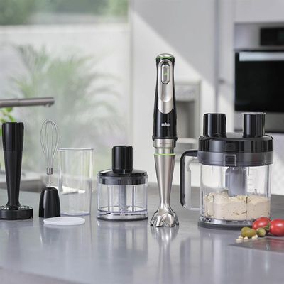 BRAUN MultiQuick 9 MQ9187XLI Hand Blender - Black, Black
