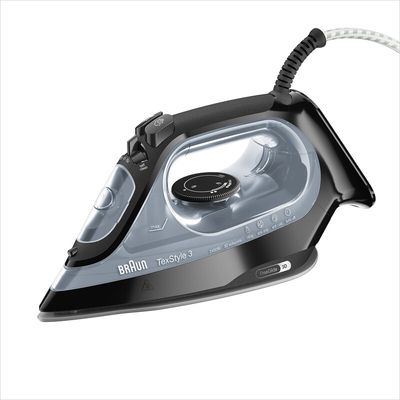 Braun 2400W Texstyle 3 Steam Iron - Black