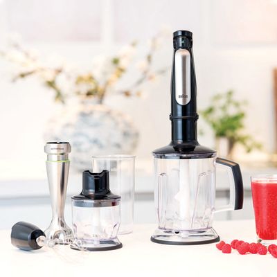 BRAUN MultiQuick 7 MQ7045 Hand Blender - Black, Black