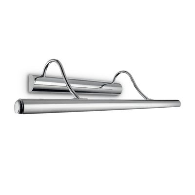 IDEAL LUX Mirror-10 wall light, chrome, 60 cm