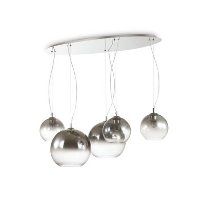Ideal Lux Nemo hanging light, 5-bulb