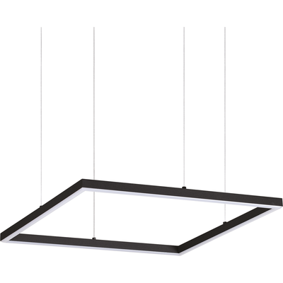 Ideal Lux LED pendant Oracle Slim 50 x 50 cm black 3,000 K - Thumbnail 2