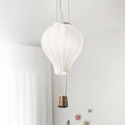 Ideal Lux Dream Big pendant light, white, opal glass, Ø 42 cm