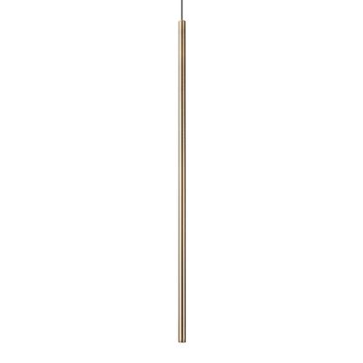 Ideal Lux Filo LED pendant light single-bulb brass
