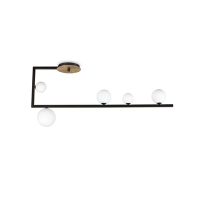 Ideal Lux Birds LED ceiling light, 5-bulb