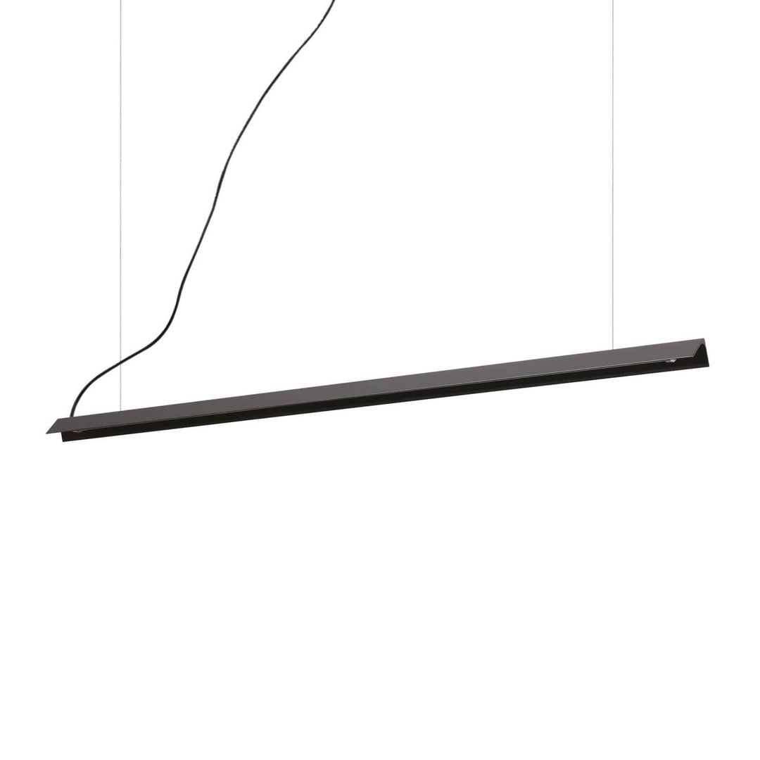 Ideal Lux LED pendant light V-Line, black - Image 1