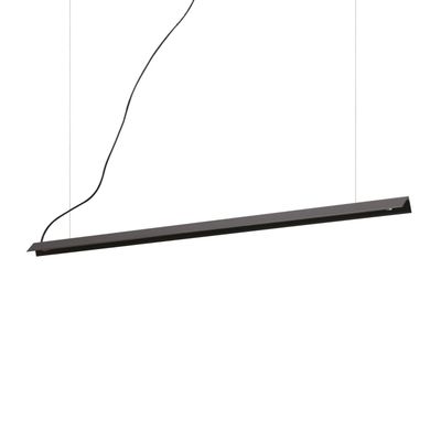 Ideal Lux LED pendant light V-Line, black