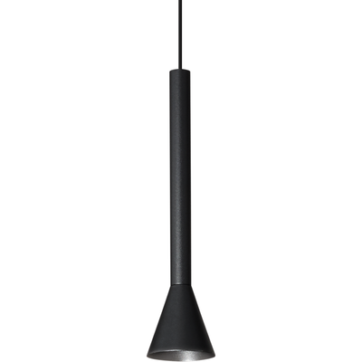 IDEAL LUX Diesis LED hanging light, black, Ø 6 cm, metal - Thumbnail 2