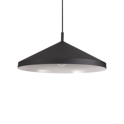 Ideal Lux Yurta pendant light black Ø 50cm