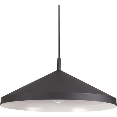 Ideal Lux Yurta pendant light black Ø 50cm - Thumbnail 2